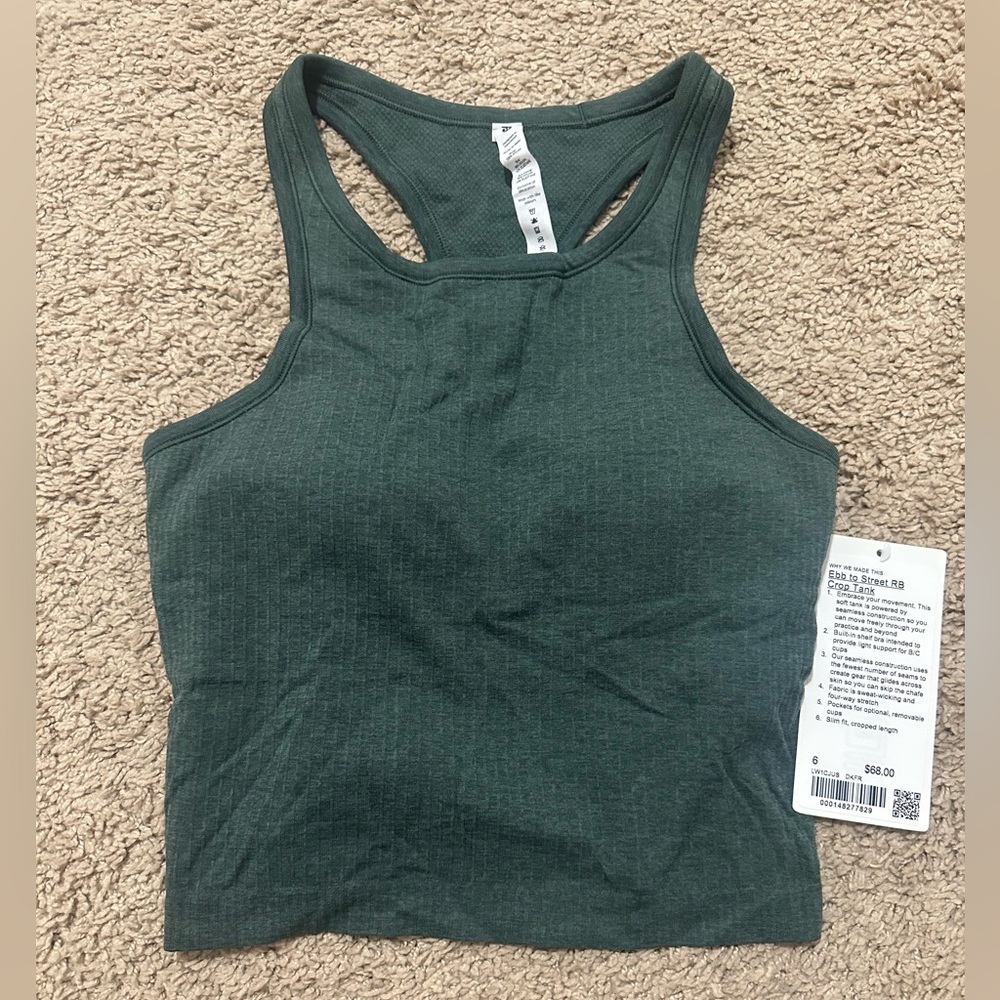 Lululemon crop tank